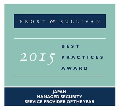 Frost & Sullivan 2015 BEST PRACTICES AWARD
