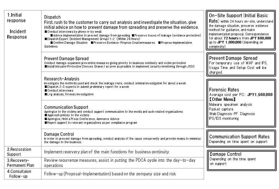 Cyber 119 Service Outline