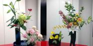 受付の飾り花
