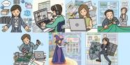 社会を支える仕組みを作る、「システム開発」の仕事紹介ハンドブックを作りました