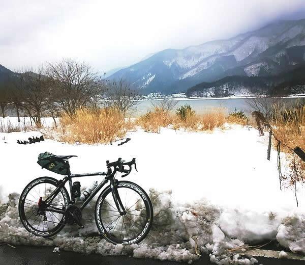 富士五湖の1つである河口湖を1周してから帰りました。