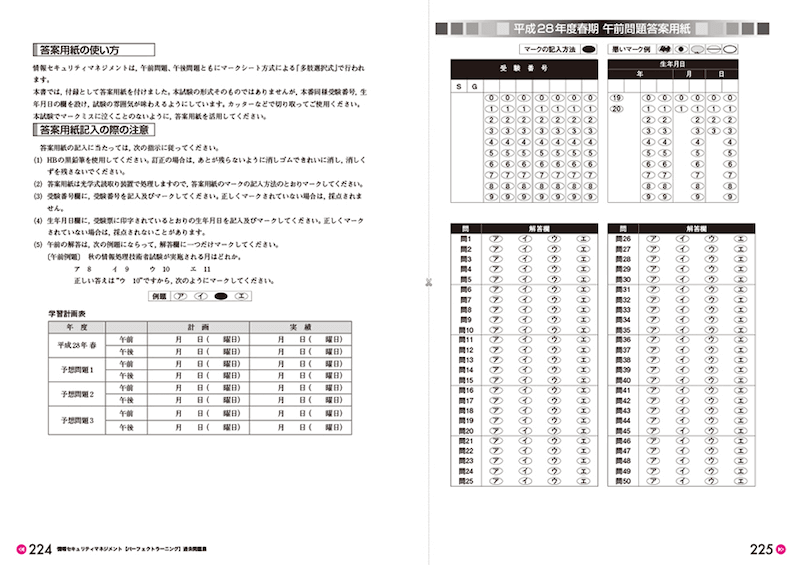 午後問題は、主題に対して注意すべきポイントを記載