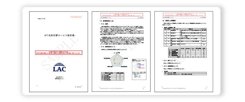 APT先制攻撃サービス報告書