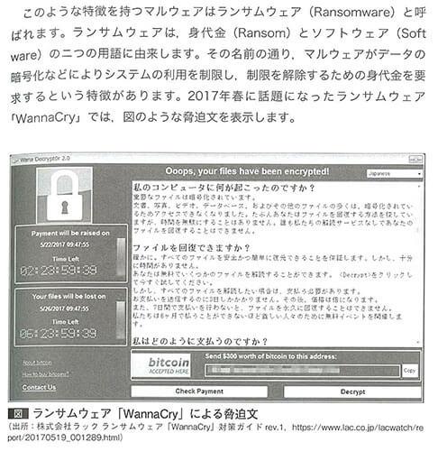 午後Ⅰ問1でモデルになったランサムウェアの事例紹介