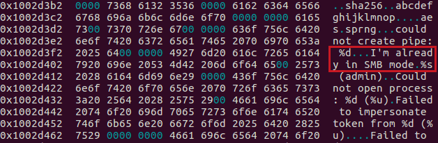 図7　ダウンロードファイル内に含まれる特徴的な文字列