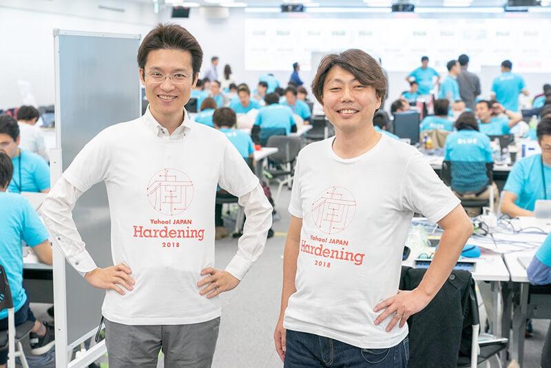 「Yahoo! JAPAN Hardening 2018」オリジナルのTシャツにプリントされた「衛」の文字
