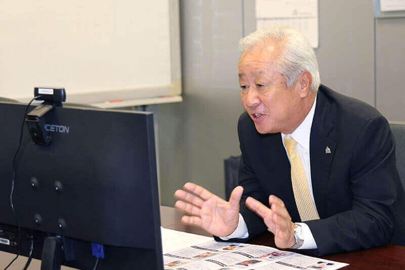 高梨会長からのメッセージ