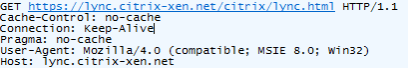 図8 C2サーバへの通信例