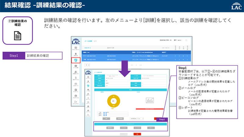 結果確認 -訓練結果の確認-