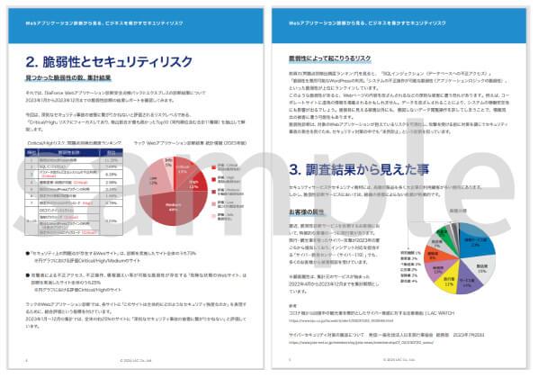 ホワイトペーパーのページサンプル