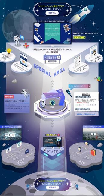 LAC Virtual EXPOエントランスゾーン