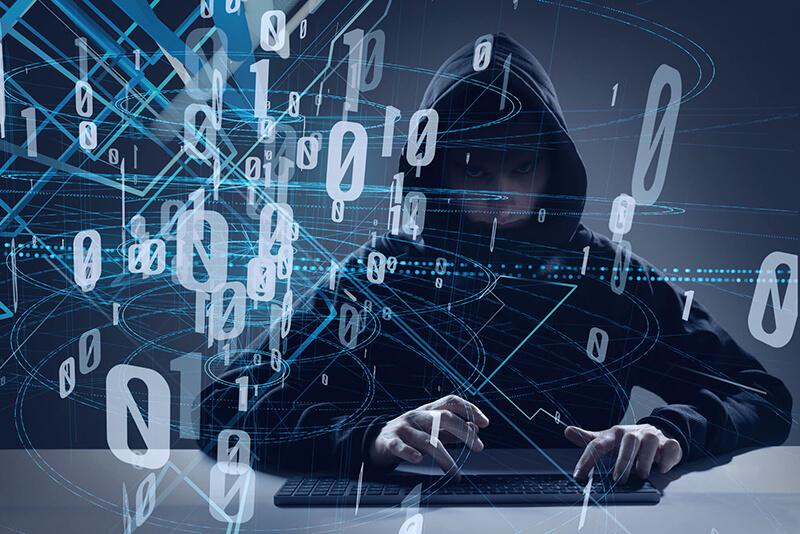 サイバー攻撃をしかける攻撃者のイメージ