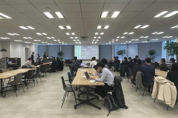 第3回情報交換会 ラックオフィスで開催された会場の様子