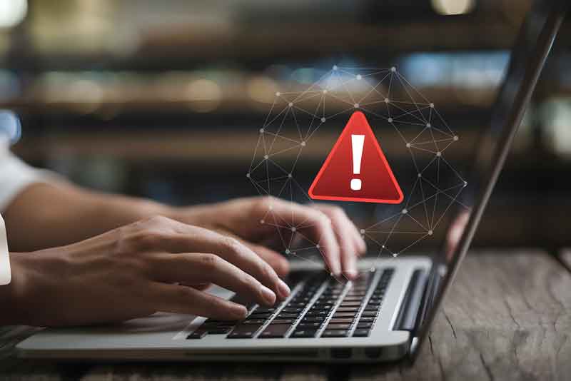閲覧中のサイトが、別のサイトに転送されてしまうイメージ