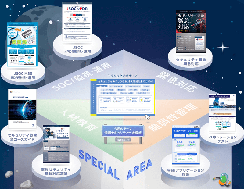 LAC Virtual EXPO、1階エントランスフロアの様子