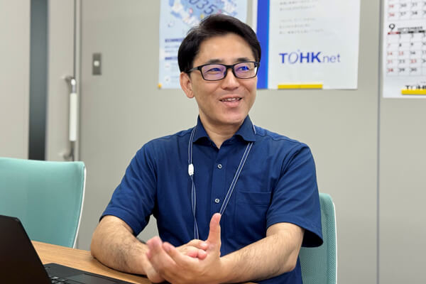 株式会社トークネット 企画総務部門 情報システムG 伊藤氏