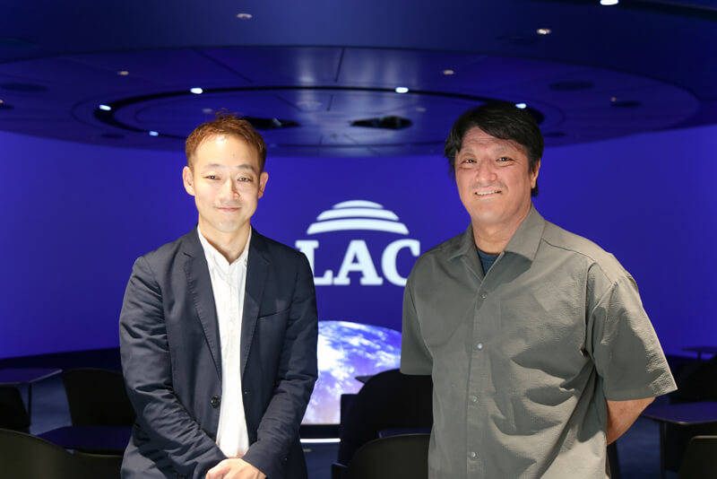 肥後 向邑（写真左）、向山 暢彦（写真右）