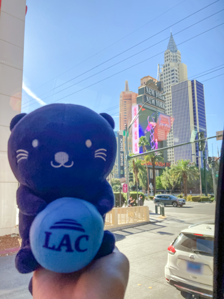 ラスベガスの街の風景