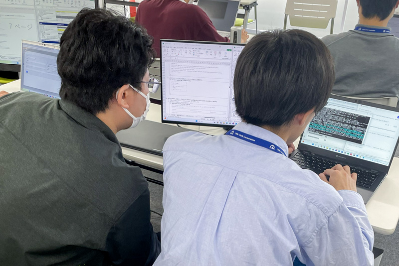 新人研修の様子