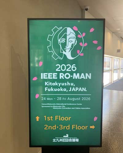 IEEE RO-MAN 2026会場