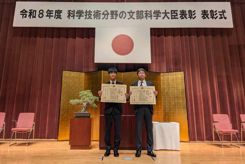 写真右からサイバー・グリッド・ジャパンの長谷川 長一、サイバー救急センターの中川 慶祐