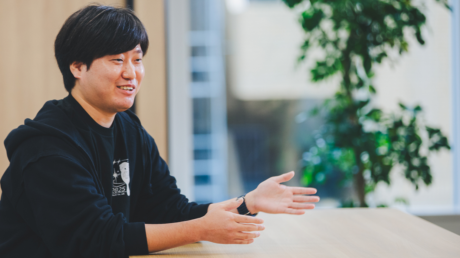 業務中のK.Iさん