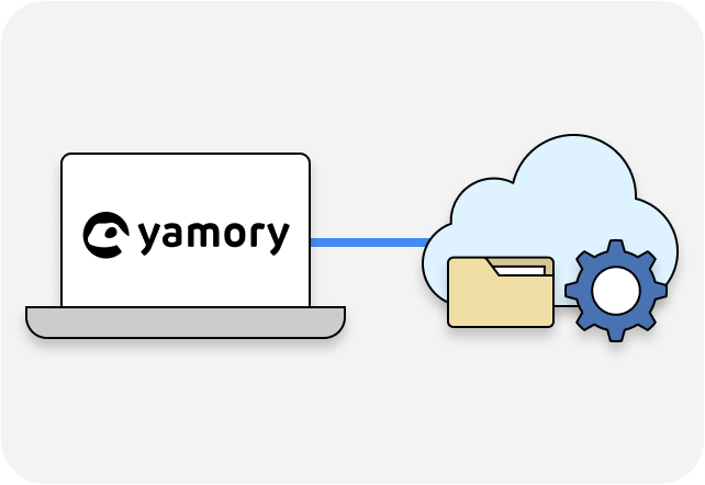 クラウド連携のみで、ソフトウェア構成や設定の不備を検出